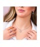 Collana girocollo con quadrifoglio pendente definito da zirconi Mod.XGR752 [da881f50]