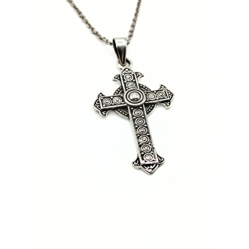 PD. CROCE  IN ARG BRUNITO E ZIRCONI MOD. 72762 [73ff90ef]