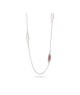 Collana con cristalli white, rosa e ametista Mod.XGR765 [f85b2038]
