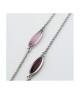 Collana con cristalli white, rosa e ametista Mod.XGR765 [9330e52f]