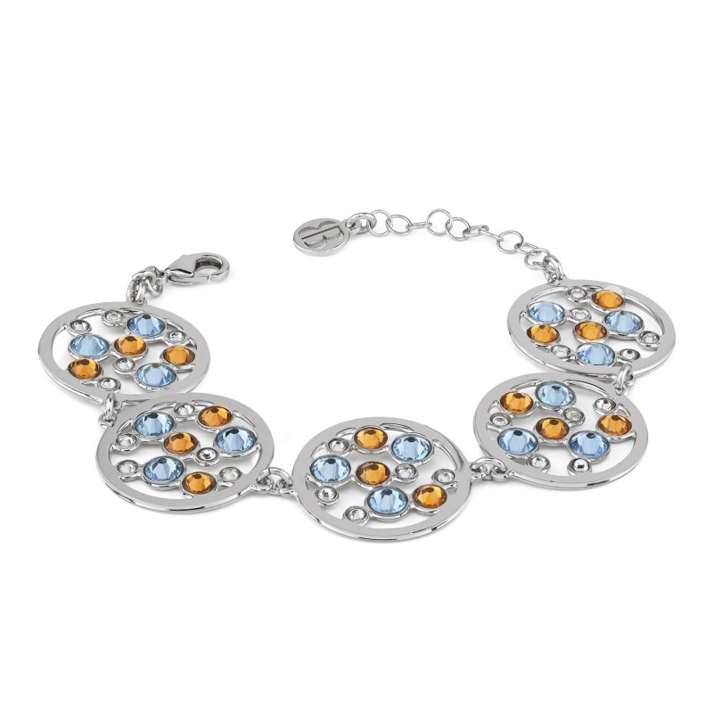 BRACCIALE BRONZO CON CRISTALLI SWAROVSKI MOD. XB1020