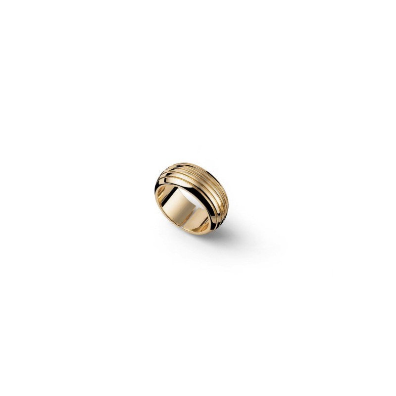 Anello a fascia dorato Mod.2793 [0b78c156]