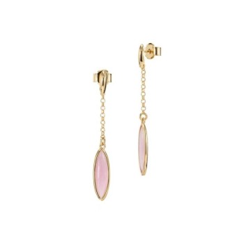 Orecchini pendenti placcati oro giallo con cristalli rosa mOD.XOR783DR [56e774f5]