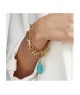 Bracciale catena con cristallo turchese MOD. 2039 [aac049c8]
