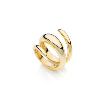 Anello dorato a spirale MOD. 2402 [2f462589]