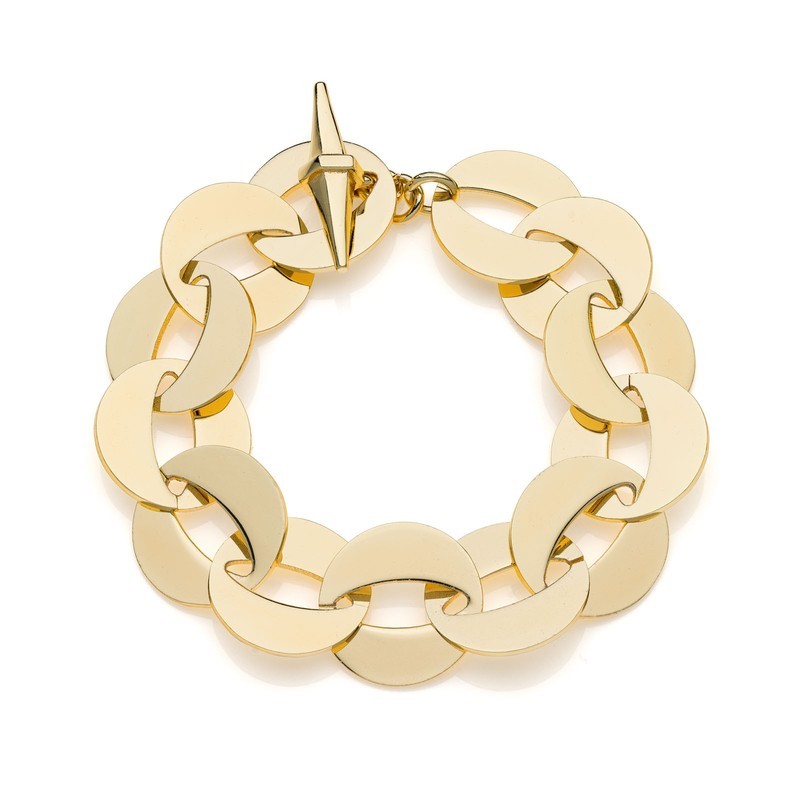 Bracciale catena tonda piatta Dinamica MOD. 2468 [c51fbe44]