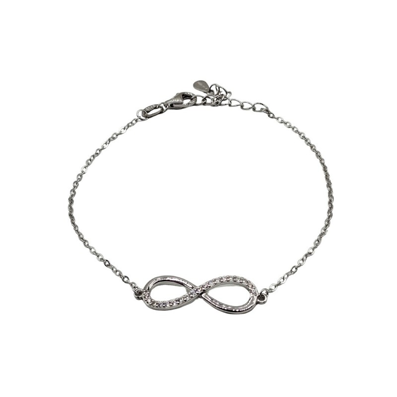 Bracciale infinito in argento 925 mod. B0157 [28ded209]