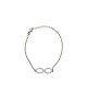 Bracciale infinito in argento 925 maglia popcorn mod. b0374 [bbeaf828]