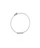 bracciale con cuoricini in argento 925 e zirconi mod. b0642 [f67ede16]