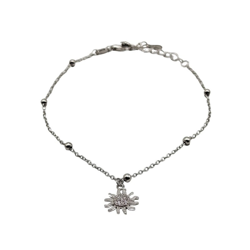 Bracciale con sole in argento 925 mod. b0703 [1ff6c61c]