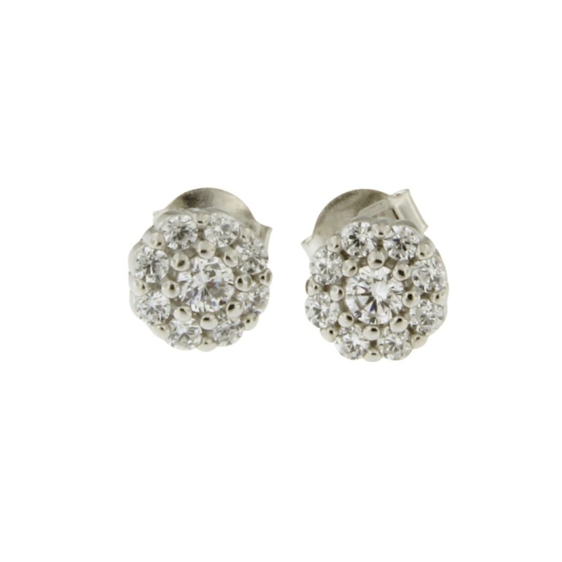 orecchini fiore in argento 925 mod. e0094 [ba604b7a]