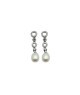 orecchini in argento 925 con perla e zirconi mod. e0899 [46e05a66]