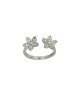 anello fiore in argento 925 con zirconi mod. r1260 [f079e34a]