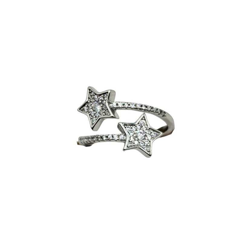 Anello contrariè con stelle in argento 925 mod. r1510 [8fac82ad]