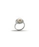 anello in argento 925 con perla e zirconi mod. r1745 [658df994]