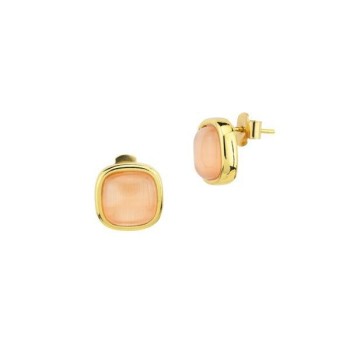 Orecchini placcati oro giallo con cristallo miele Mod.XOR740DP [ef483298]