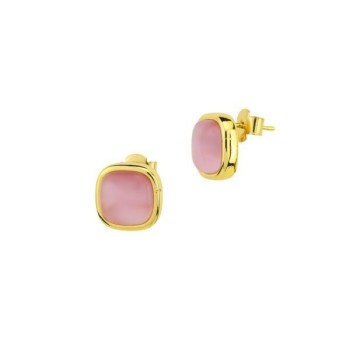 Orecchini placcati oro giallo con cristallo ametista viola Mod.XOR740DR [e111839b]