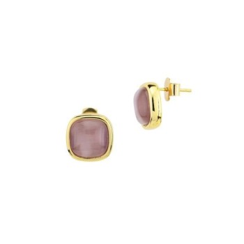 Orecchini placcati oro giallo con cristallo ametista viola Mod.XOR740DV [fda3e19c]