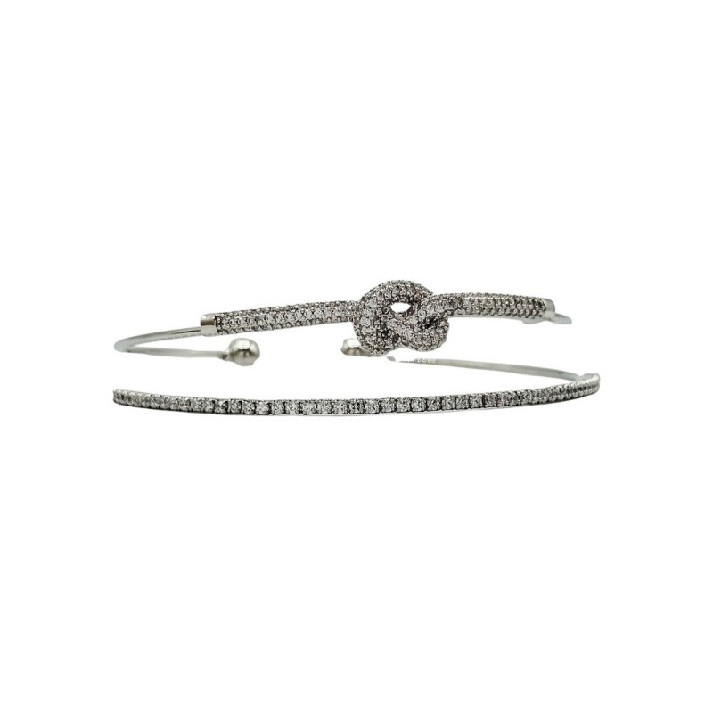 BRACCIALE RIGIDO CON NODO E ZQ [e65658bf]