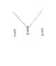 parure in argento infinito con perla mod. tghset2005 [5ae5582f]