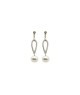 orecchini in argento dorato con zirconi e perle mod. tghea2167 [506e4a2f]