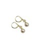 orecchini in argento dorato fiore con perla mod. tghea2175 [308bd5fd]