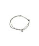 bracciale fettuccina in argento 2 fili con cuore mod. ncbr1200 [0010b91f]