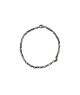 bracciale in argento rutenio da 21 cm mod. ncbr1719 [afd24ace]