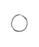 bracciale in argento brunito 21 cm mod. ncbr4186 [67a12628]