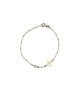 bracciale in argento dorati con farfalla e zircone mod. ncbr707 [63e58d01]