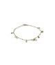 bracciale in argento dorato con charms infinito mod. ncbr918 [e6172925]