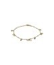 bracciale in argento dorato con charms infinito mod. ncbr918 [3f316a28]