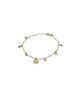 bracciale in argento dorato con charms mod. ncbr939 [61b5a895]