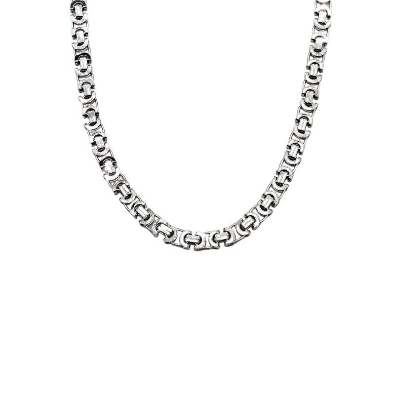 catena in argento brunito da 50 cm mod. ncct7793 [98e9b79c]