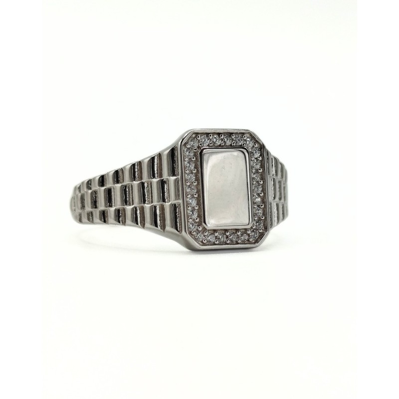 ANELLO UOMO IN ARGENTO REGOLABILE MOD. 74255 [6a6e9738]