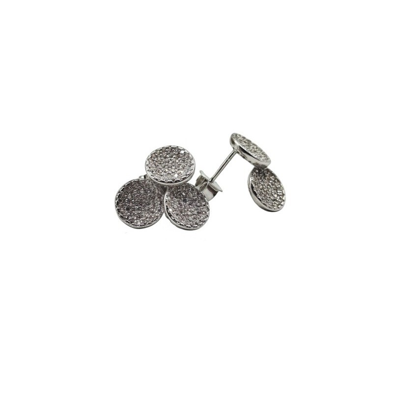 OR. TONDI CON ZIRC. IN ARGENTO MOD. E2959 [f6e546fe]