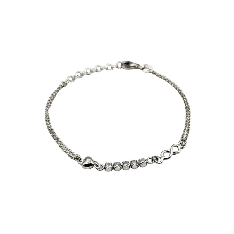 bracciale in argento con centrale tennis mod. ncbr960 [8961e1db]