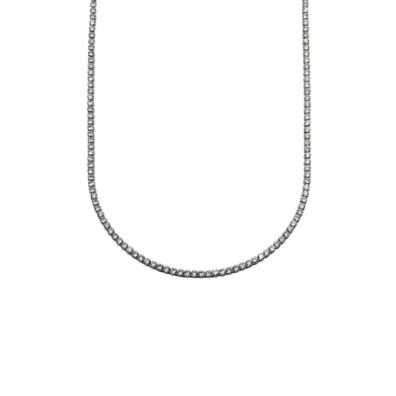 collana tennis in argento con zirconi mod. nccl2989 [be51226d]
