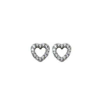 orecchini cuore in argento 925 mod. e0777 [f61b8214]
