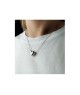 Collana cuore bombato mod. ITAARGCL118 [b8ea9fe2]