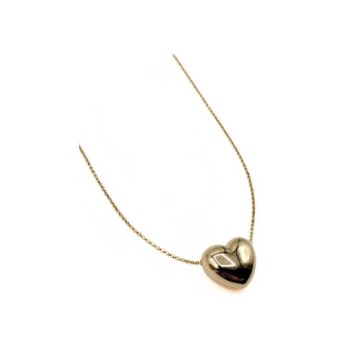 Collana cuore bombato mod. ITAARGCL118 [87c014b1]