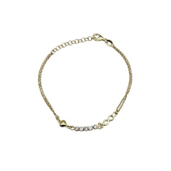 bracciale in argento con centrale tennis mod. ncbr960 [0ecd39da]