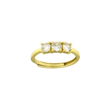 Anello trilogy in argento 925 mod. r1482 [762fe4ac]