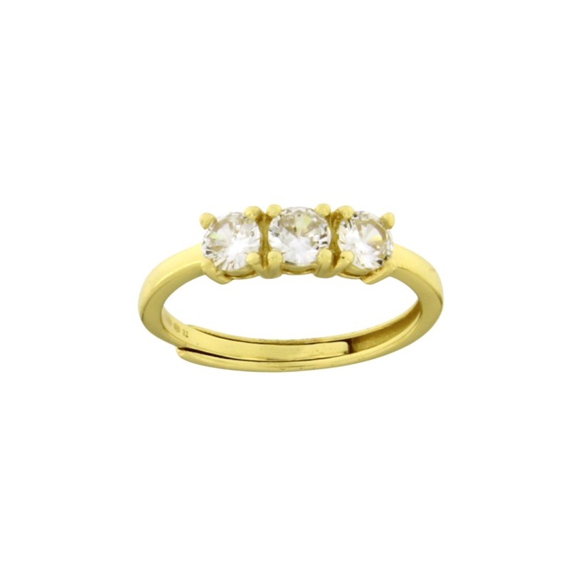 Anello trilogy in argento 925 mod. r1482 [762fe4ac]