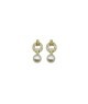 orecchini in argento con perle e zirconi mod. tghea2217 [284fc3b8]