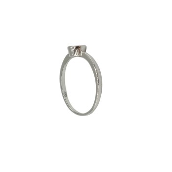 Anello solitario in argento Mod. 22484