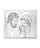 Pannello Sacra Famiglia in argento Mod. 81340/6L [aa06269f]