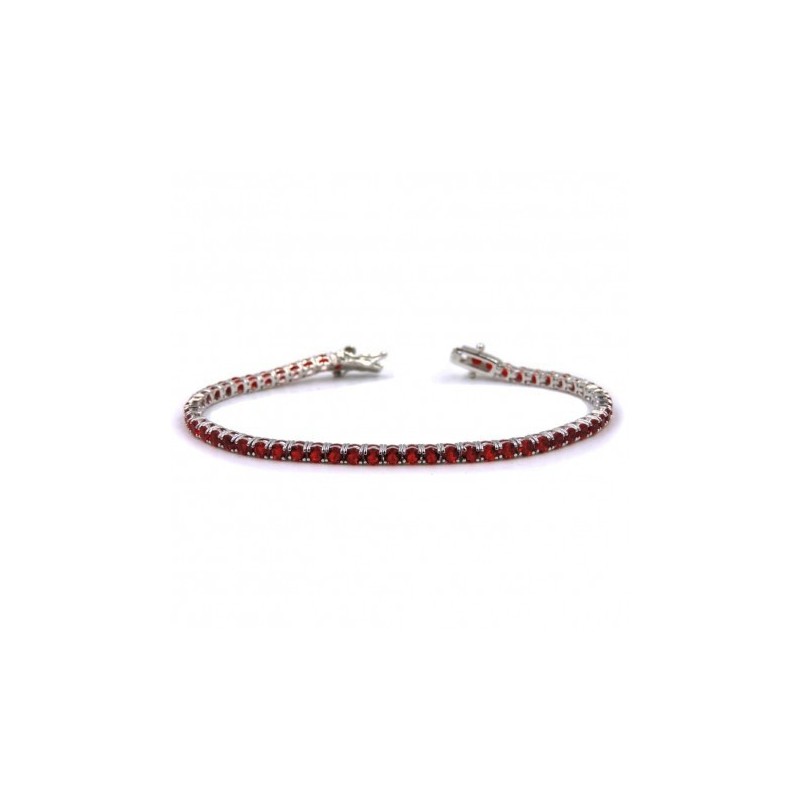 Bracciale Tennis in Argento Mod.BRTEN.3MM18CO