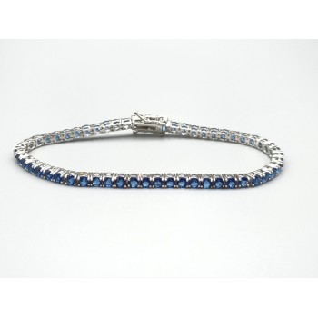 Bracciale Tennis in Argento Mod.BRTEN.3MM18CO
