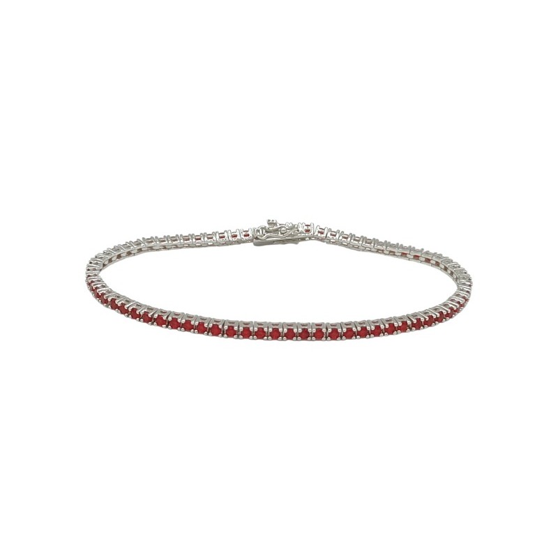 Bracciale Tennis in argento Mod. BRTEN.2MM18CO